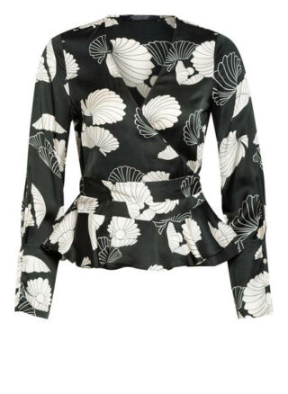 Scotch & Soda Wickelbluse gruen