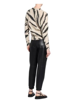Second Female Strickjacke Rego Mit Mohair schwarz