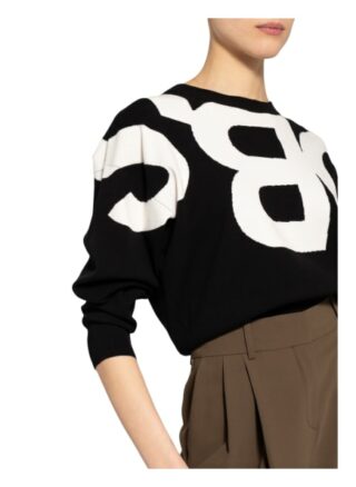 See By Chloé Cropped-Pullover schwarz