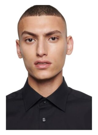 Seidensticker Hemd Regular Fit schwarz