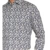 Seidensticker Hemd Shaped Fit Mit Leinen blau