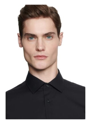 Seidensticker Hemd Shaped Fit schwarz