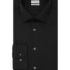 Seidensticker Hemd Slim Fit schwarz