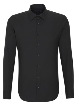 Seidensticker Hemd X-Slim Fit schwarz