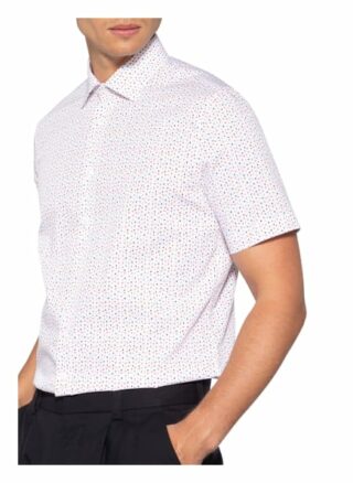 Seidensticker Kurzarm-Hemd Shaped Fit rot