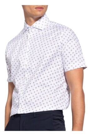 Seidensticker Kurzarm-Hemd Shaped Fit weiss