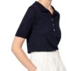 Sem Per Lei Jersey-Poloshirt blau