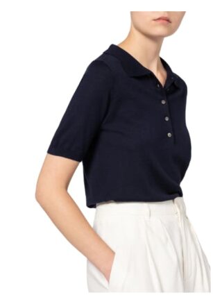 Sem Per Lei Jersey-Poloshirt blau