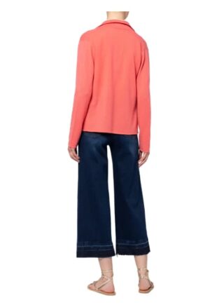 Sem Per Lei Strickblazer Aus Cashmere orange