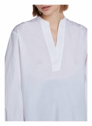 Set Bluse Aus Leichter Cotton Popline Qualität gruen