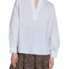 Set Bluse Aus Leichter Cotton Popline Qualität gruen