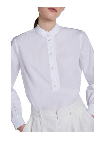 Set Bluse Aus Organic Cotton weiss Set Bluse Aus Organic Cotton weiss