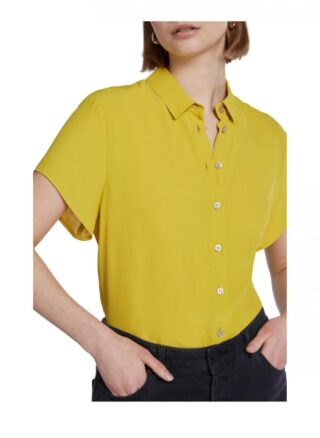 Set Bluse Kurzarm gelb