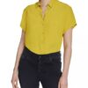 Set Bluse Kurzarm gelb