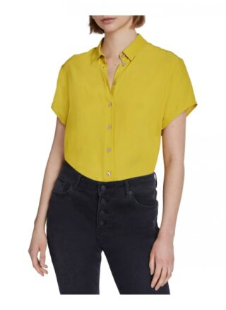 Set Bluse Kurzarm gelb