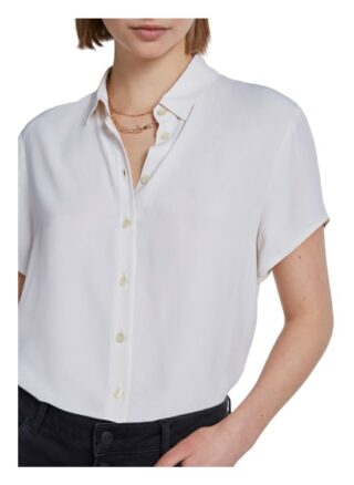 Set Bluse Kurzarm weiss