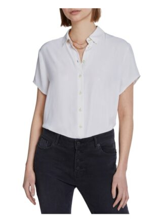 Set Bluse Kurzarm weiss