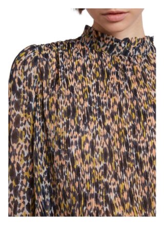 Set Bluse Mit Animal Print orange