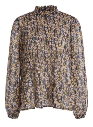 Set Bluse Mit Animal Print orange
