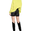 Set Oversized-Pullover gelb