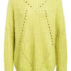 Set Oversized-Pullover gelb