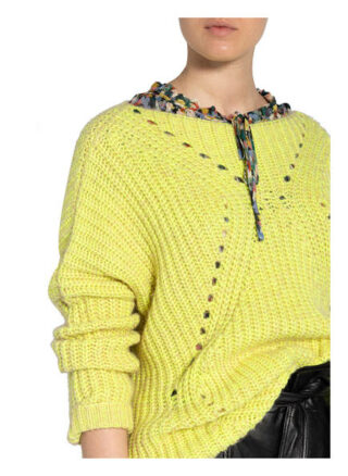 Set Oversized-Pullover gelb