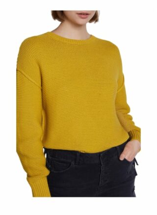 Set Pullover Aus Baumwolle gelb