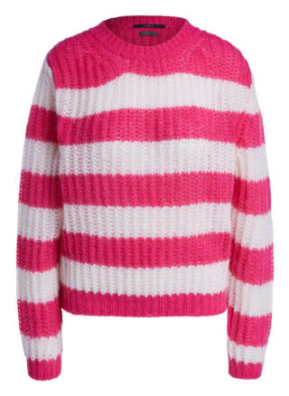 Set Pullover Gestreift rosa