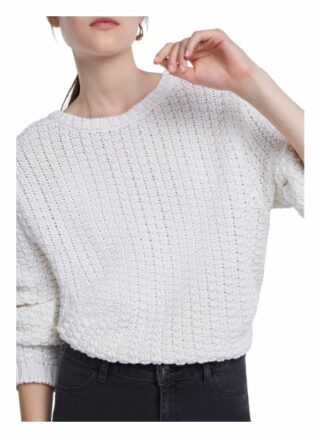 Set Pullover Im Relaxed Look weiss