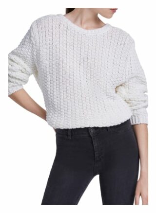 Set Pullover Im Relaxed Look weiss