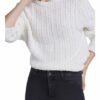 Set Pullover Im Relaxed Look weiss