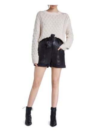 Set Pullover Rundhals weiss