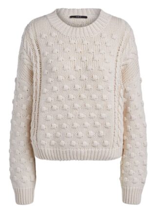 Set Pullover Rundhals weiss