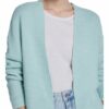 Set Strickjacke Aus Leichter Baumwolle blau