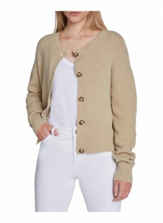 Set Strickjacke beige