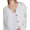 Set Strickjacke weiss