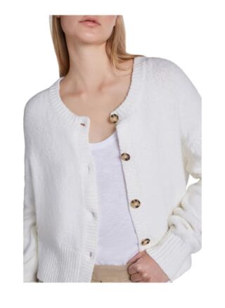 Set Strickjacke weiss