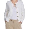 Set Strickjacke weiss