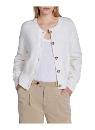 Set Strickjacke weiss