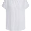Set T-Shirt Aus Seidenpatch weiss