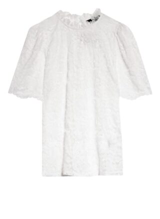 Set T-Shirt Aus Spitze weiss