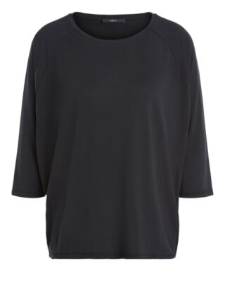 Set T-Shirt In Cupro Optik schwarz