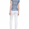 Set T-Shirt Mit Volants weiss