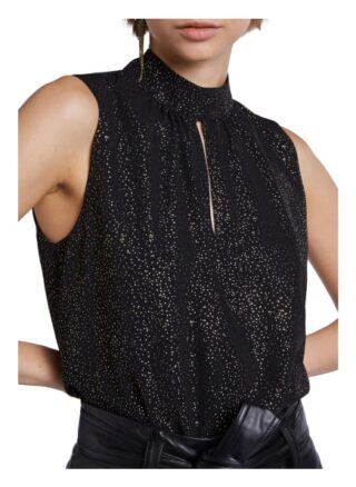 Set Top Mit Cutout braun