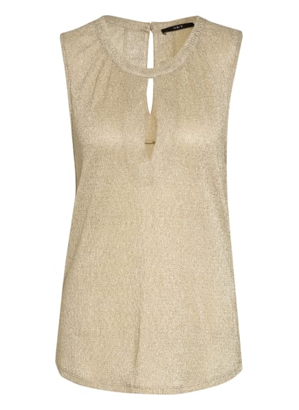 Set Top Mit Glitzergarn gold Set Top Mit Glitzergarn gold