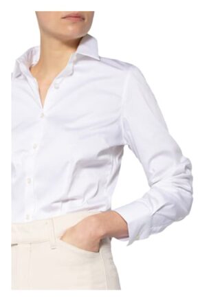 Soluzione Hemdbluse Damen, Weiß