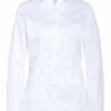 Soluzione Hemdbluse Damen, Weiß