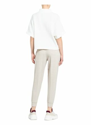 Someday Cordshirt Unila Mit 3/4-Arm weiss
