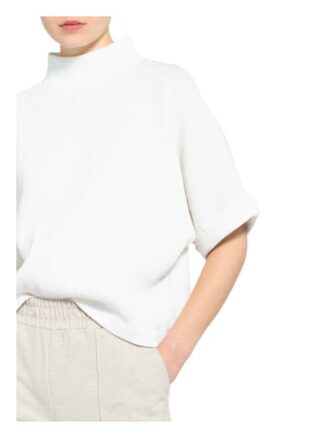 Someday Cordshirt Unila Mit 3/4-Arm weiss