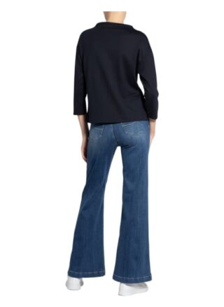 Someday Shirt Kamada Mit 3/4-Arm blau